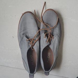 Gray shoes